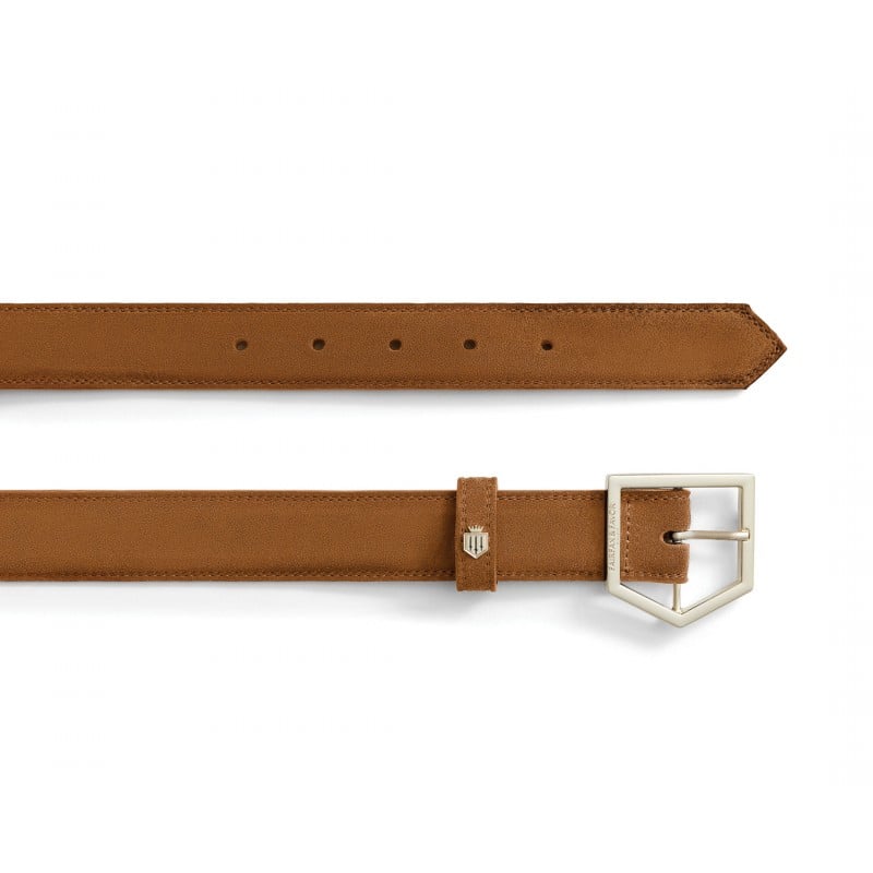 Fairfax & Favor Felbrigg Belt - Tan Suede