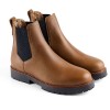 Fairfax & Favor Sheepskin Boudica Ankle Boots - Oak Leather