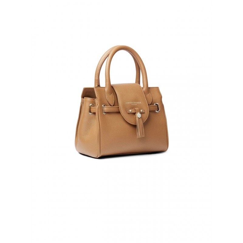 Mini Windsor Handbag - Pebbled Tan Leather Mini Windsor Handbag - Pebbled Tan Leather