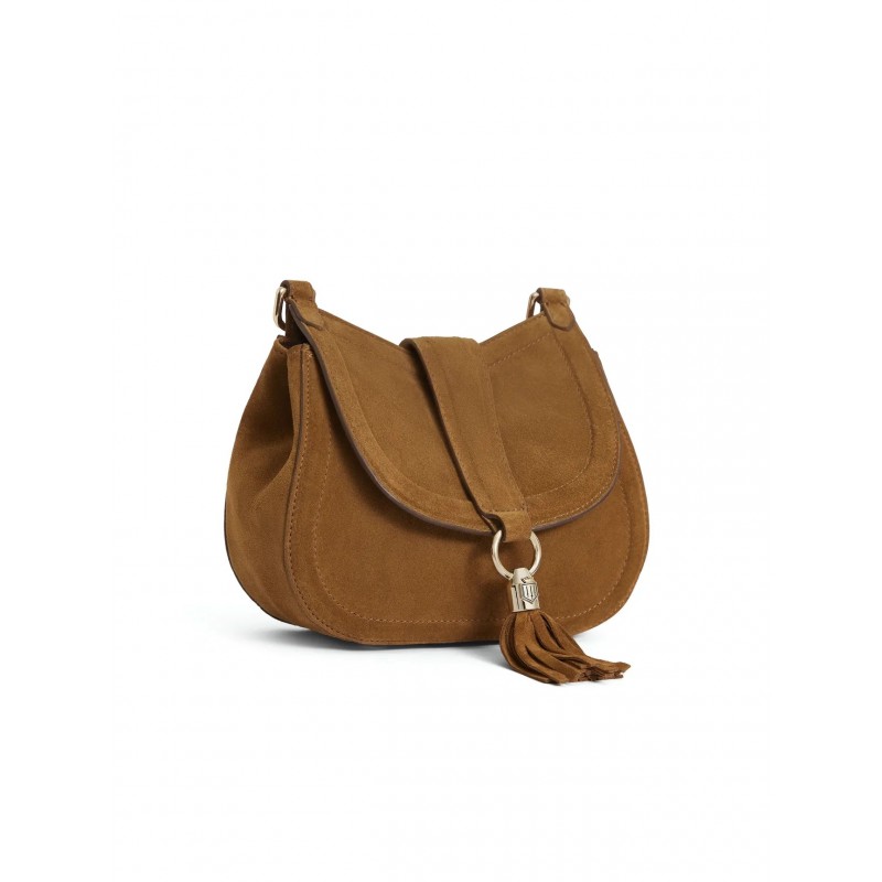 Langham Messenger Bag - Tan Suede