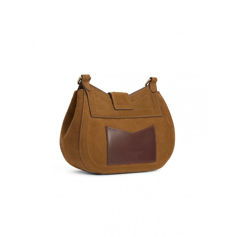 Langham Messenger Bag - Tan Suede