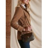 Mini Blenheim Handbag - Mahogany Leather Mini Blenheim Handbag - Mahogany Leather
