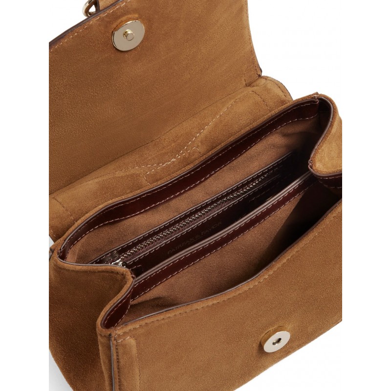 Langham Messenger Bag - Tan Suede