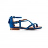 Fairfax & Favor Brancaster Sandals - Porto Blue Suede