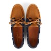 Fairfax & Favor Salcombe Deck Shoe - Tan / Navy