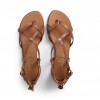 Fairfax & Favor Brancaster Sandals - Tan Leather