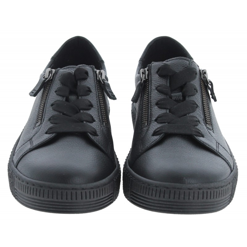 Wisdom 6010.02 Casual Shoes - Black Leather
