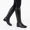 Brook XS 8035.02 Long Boots - Black Leather