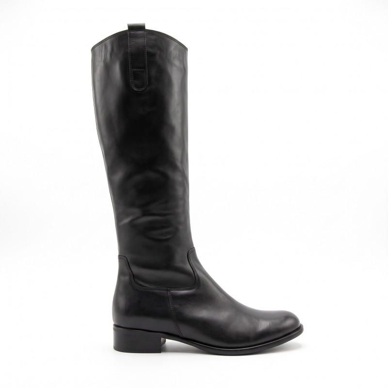 Brook XS 8035.02 Long Boots - Black Leather