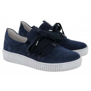 Gabor Waltz 83.333 Casual Shoes - Marine Suede