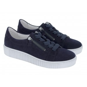Gabor Wisdom 53.334 Casual Shoes  - Midnight Suede