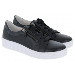 Gabor Wisdom 83.334.27 Casual Shoes - Black Leather