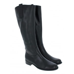 Gabor Brook M 31.649 Knee High Boots - Black Leather