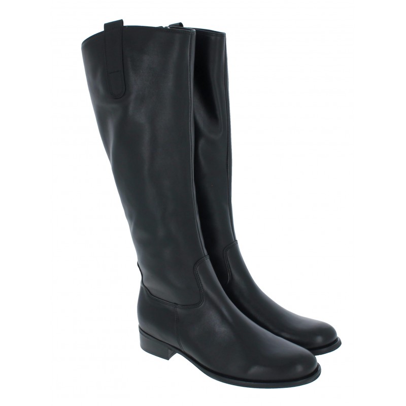 Brook M 31.649 Knee High Boots - Black Leather