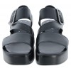 Java 44.533 Sandals - Black Leather