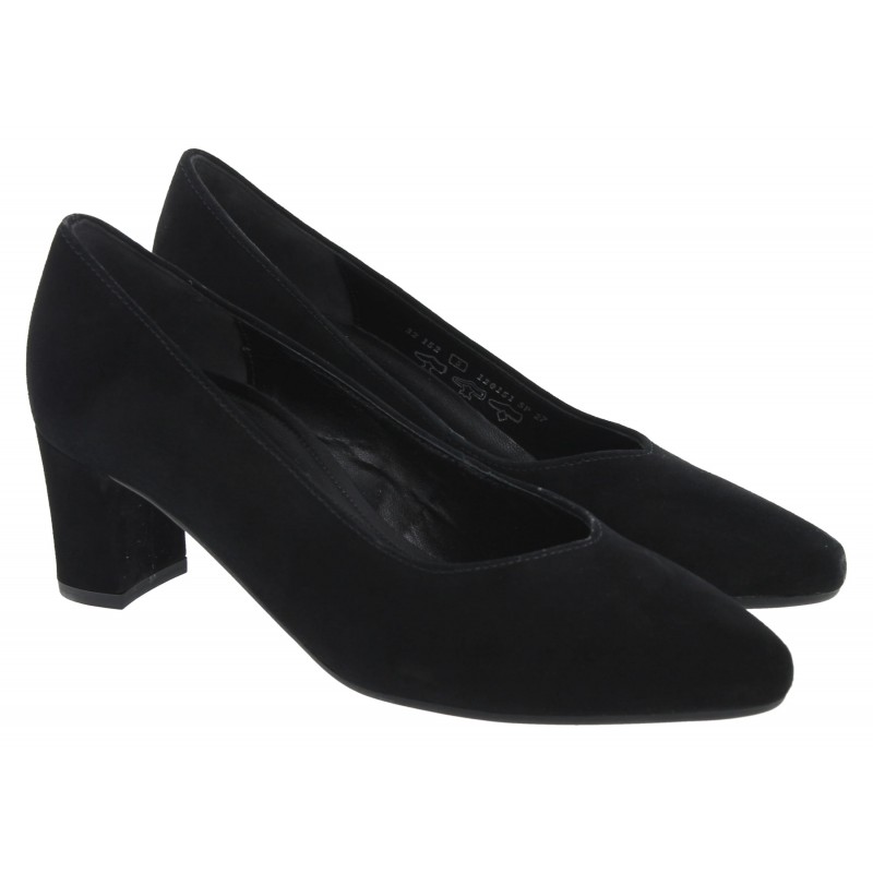 Helga 32.152 Shoes - Black Suede