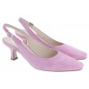 Lindy 41.510 Court Shoes - Pink Nubuck