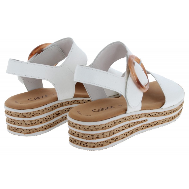 Yeo 44.645 Sandals - White Leather