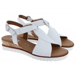 Gabor Rich 42.751 Sandals - White Leather