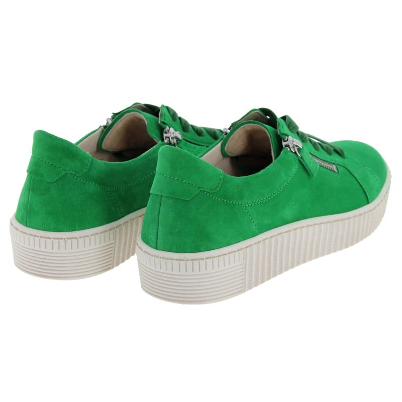 Wisdom 43.334 Trainers - Green Suede