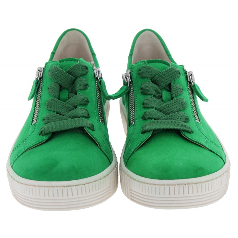 Wisdom 43.334 Trainers - Green Suede