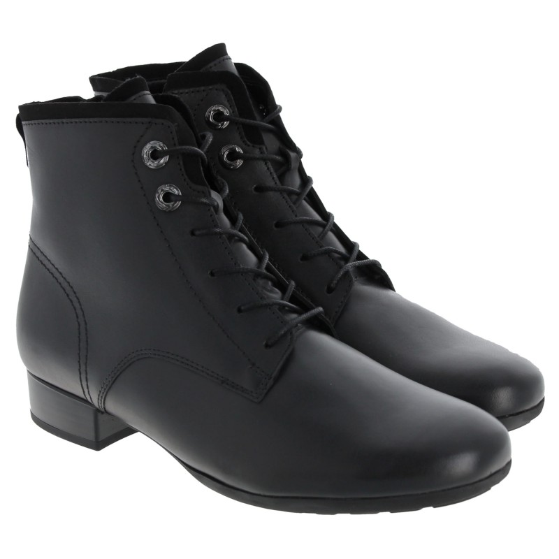 Boat 32.715 Ankle Boots - Black Leather