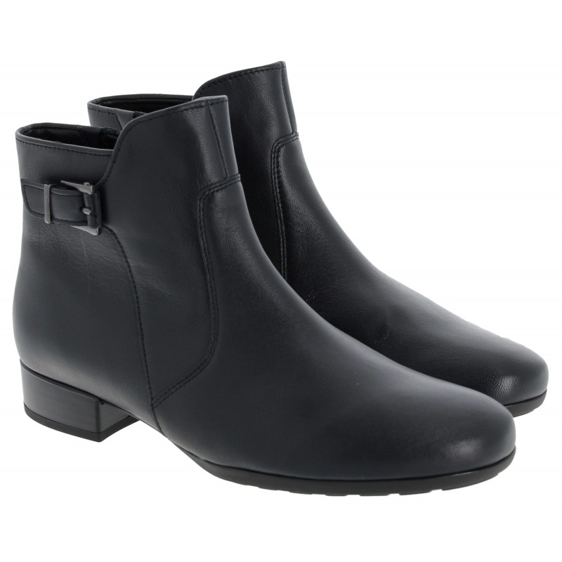 Bolan 32.714 Ankle Boots - Black Leather