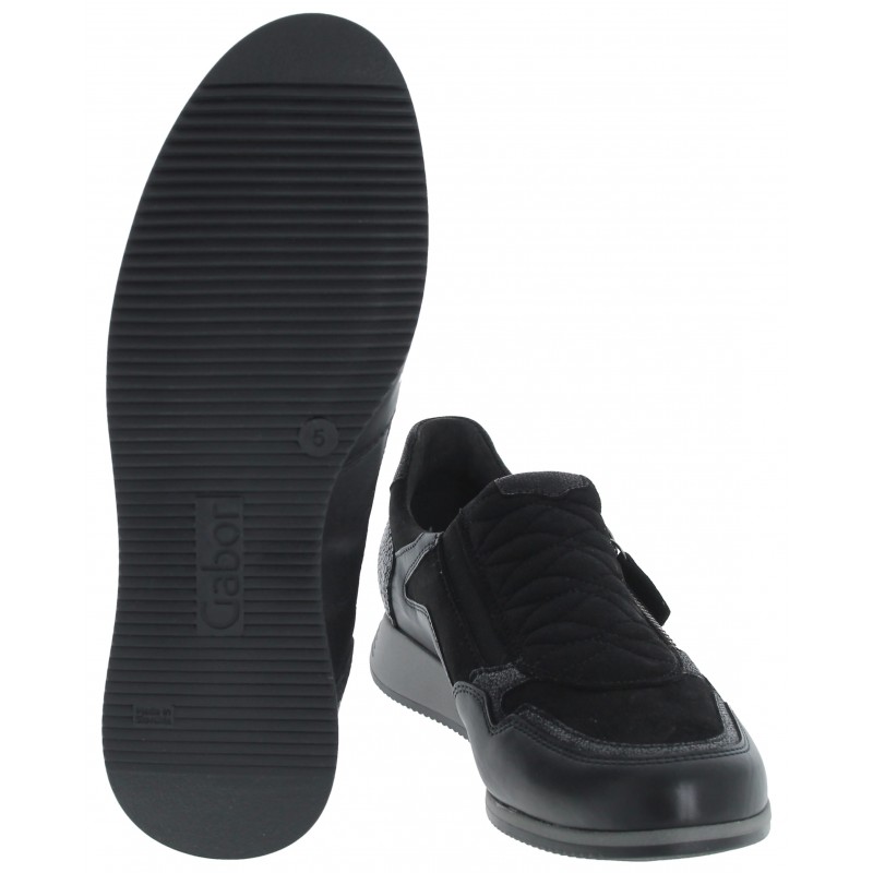 Janis 46.408 Trainers - Black Suede