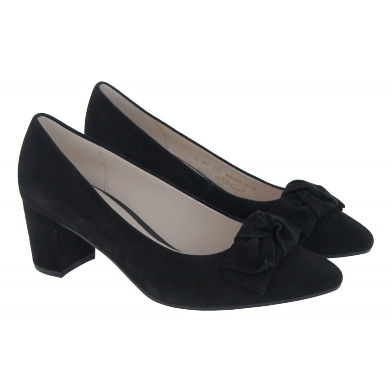 gabor ladies black shoes