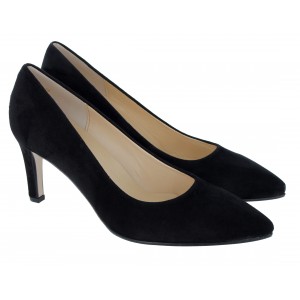 Gabor Dane 41.380 Court Shoes - Black Suede 