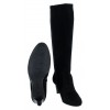Maybe S 95.858 Knee High Boots - Black Suede