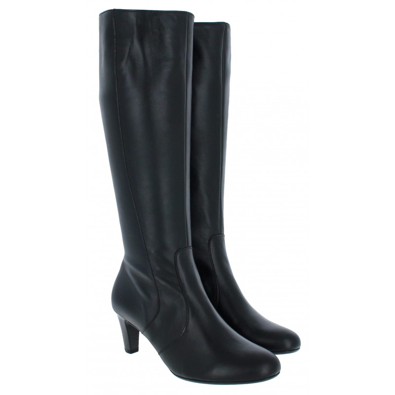 Maybe S 35.858 Knee High Boots - Black Leather