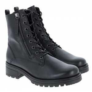 Gabor Serve 72.785 Ankle Boots - Black Leather