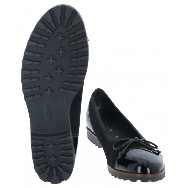 Temptation 04.100 Flat Shoes - Black Suede