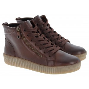 Gabor Lake 73.730 Lace-Up Ankle Boots - Sattel Leather