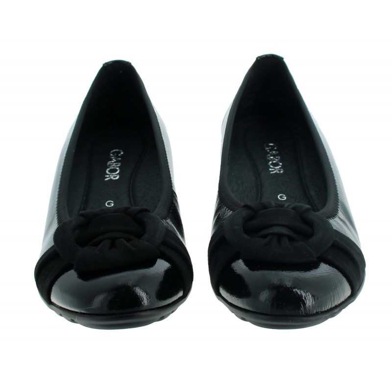 Forrest 3012.01 Flat Shoes - Black Patent