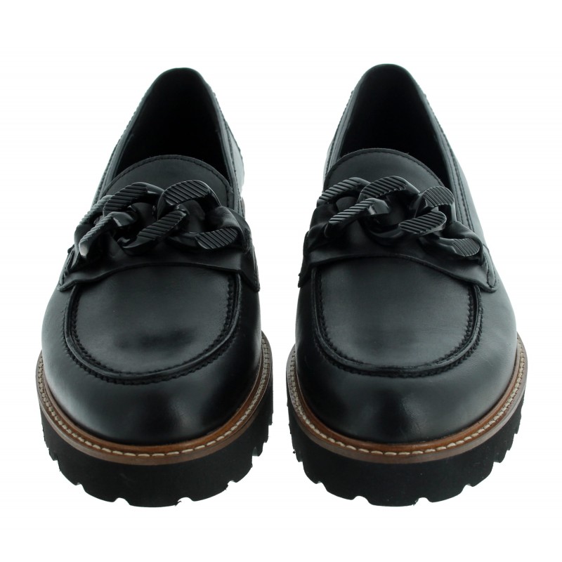 Squeeze 4013.01 Loafers - Black Leather