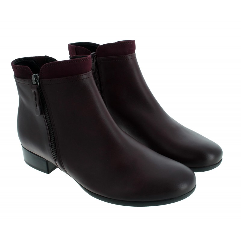 Briano 8031.02 Ankle Boots -  Bordo Leather