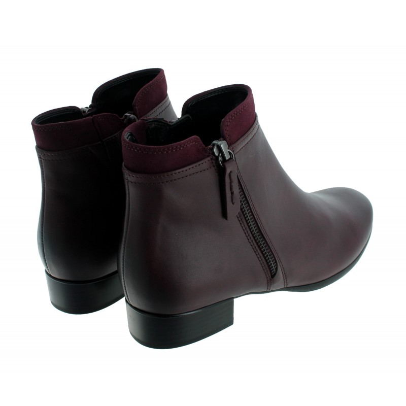 Briano 8031.02 Ankle Boots -  Bordo Leather