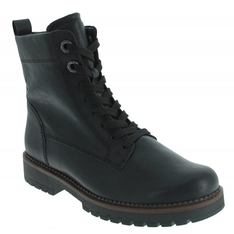 Leo 8024.05 Ankle Boots - Black Leather