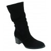 Ramona 8041.02 Mid-Calf Boots - Black Suede