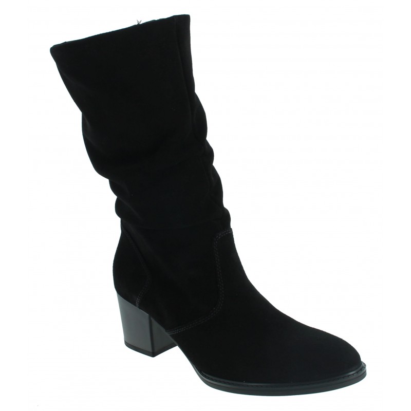 Ramona 8041.02 Mid-Calf Boots - Black Suede