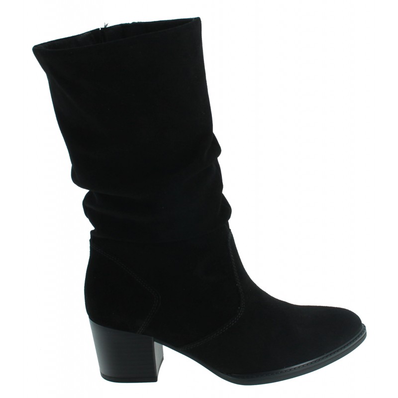 Ramona 8041.02 Mid-Calf Boots - Black Suede