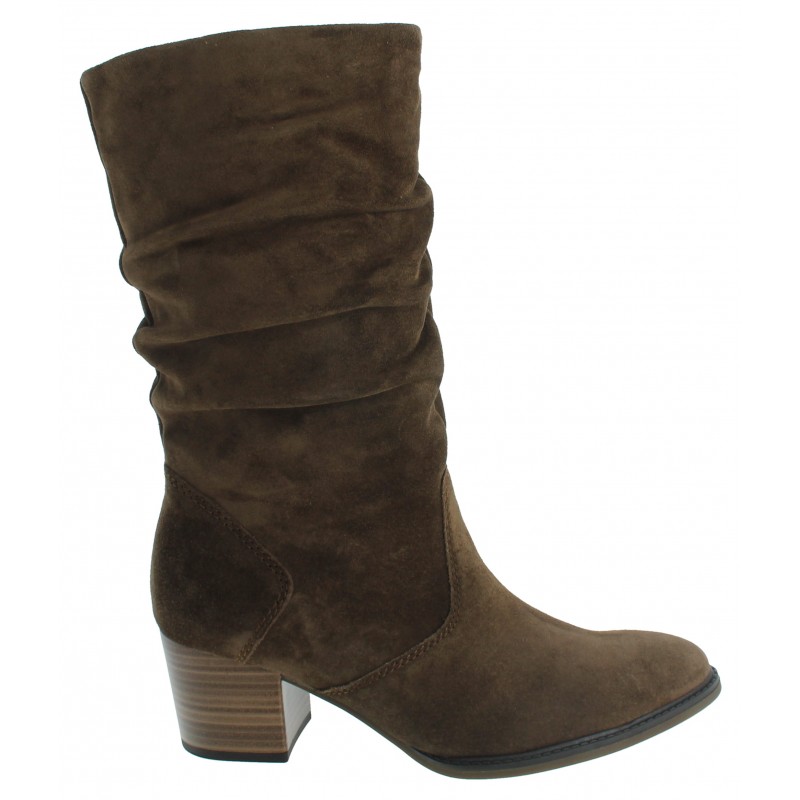 Ramona 8041.02 Mid-Calf Boots - Tan Suede