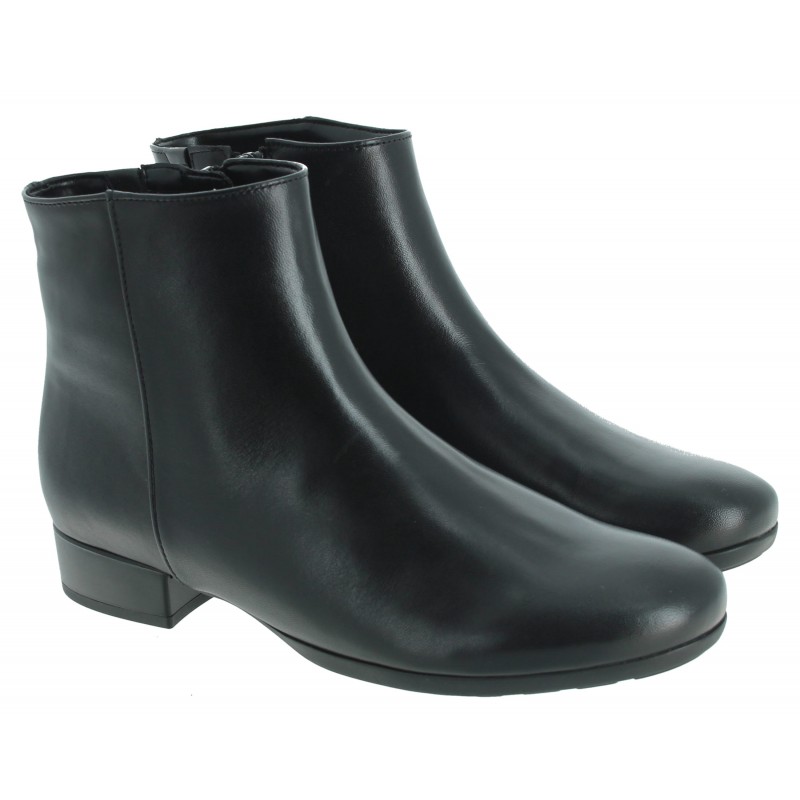 Buzz 8031.03 Ankle Boots - Black Leather