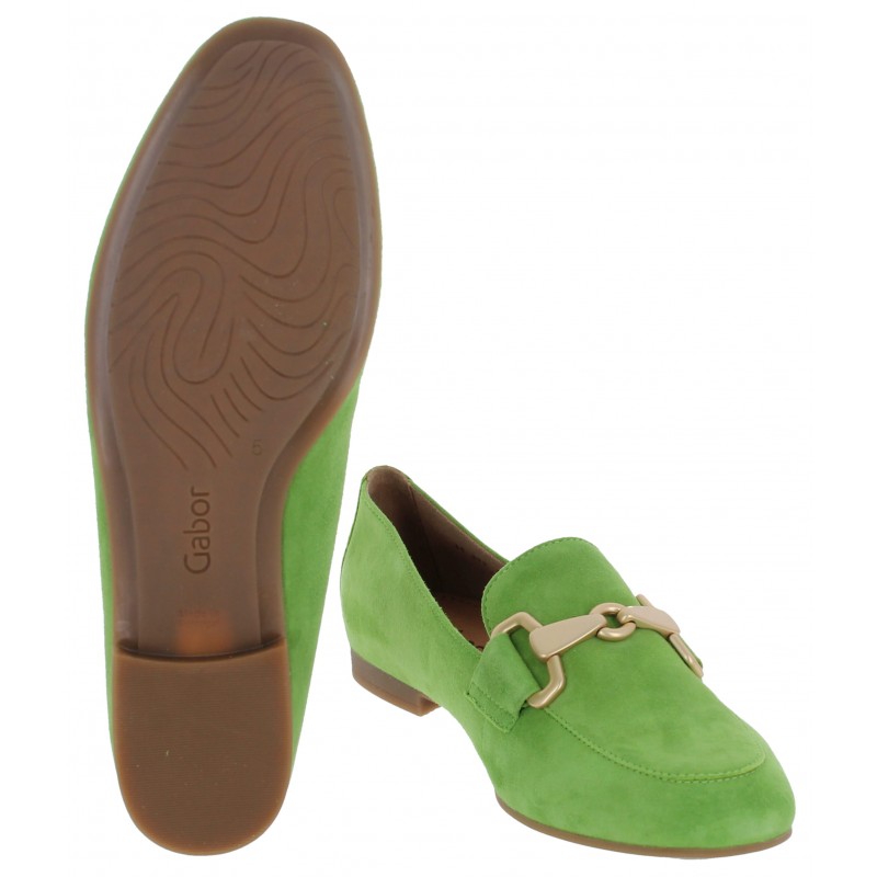 Jangle 45.211 Loafers - Green Suede