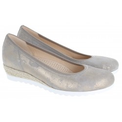 Gabor Epworth 42.641 Wedge Shoes - Taupe Muschel