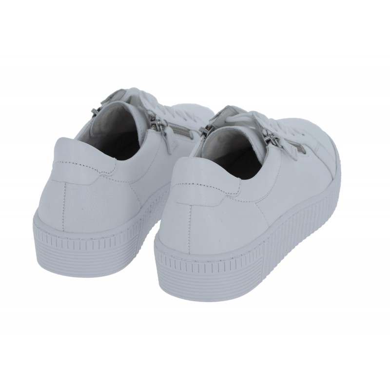 Wisdom 6010.02 Casual Shoes - White  Leather