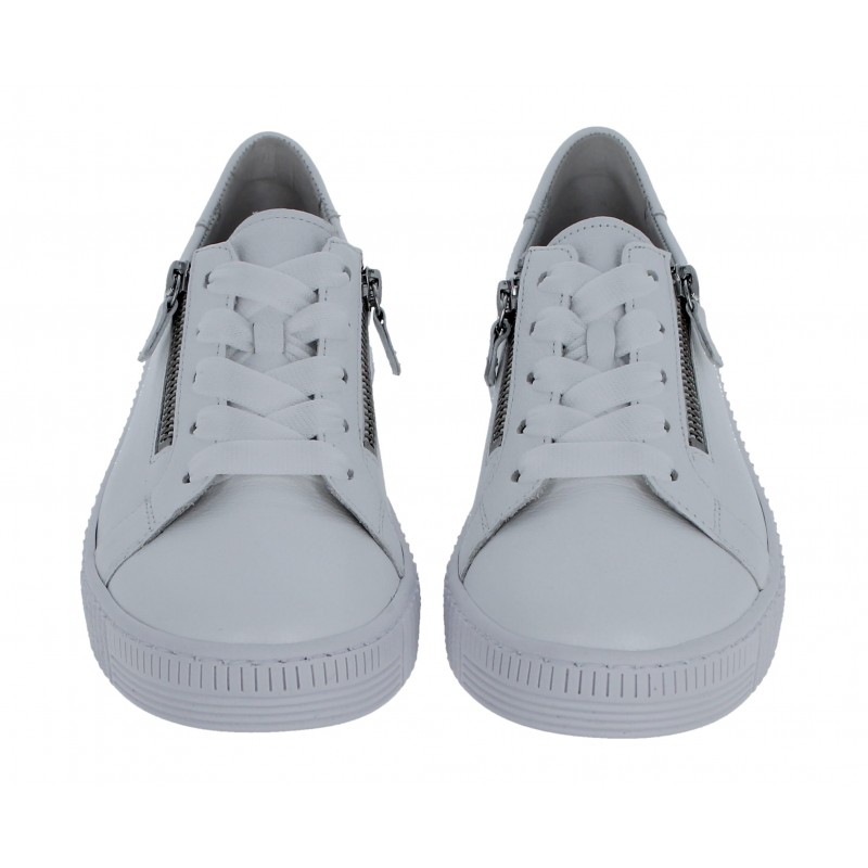 Wisdom 6010.02 Casual Shoes - White  Leather