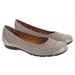 Gabor Ruffle 84.169 Flat Shoes - Mutaro Leather